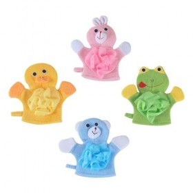 POPETPOP 8 Pièces Gants De Douche De Bande Dessinée Gant Exfoliant Pour Le Corps Mitaines Pour Enfants Gants De Marionnettes 
