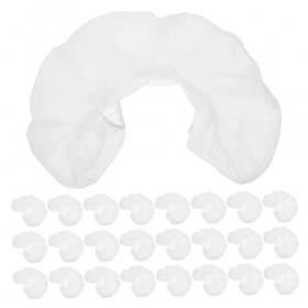 POPETPOP 50 Pcs Oreiller en Forme De U Fournitures Spa Salon Taie doreiller Taie doreiller De Massage Taie doreiller en Fo