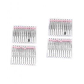 FOMIYES 48 Pièces Pince À Épiler De Précision Pince À Épiler En Acier Inoxydable Pince À Épiler Le Visage Pour Les Femmes Pin