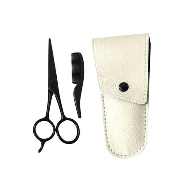 Beavorty 9 Pcs Ciseaux À Barbe Et À Moustache Mini Ciseaux Beauté Ensemble De Soins Pour Hommes Kit De Ciseaux De Coupe De Po