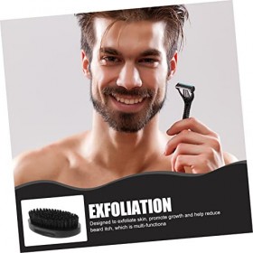 ABOOFAN 4 Pièces Brosse Coiffante Cheveux Hommes Brosse Barbe Peigne Pour Hommes Barbe Brosse Pour Hommes Anti Barbe Pellicul