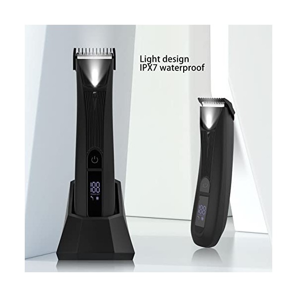 Body Clipper, Body Clipper 600mah Black Light Électrique pour les Aisselles des Hommes