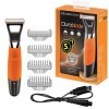 Remington Tondeuse Multifonction Homme Cheveux et Barbe, Etanche, 4 Sabots, Tond, Rase, Stylise, Batterie Lithium - MB050 Dur