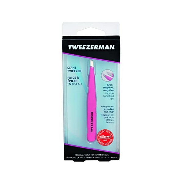 Tweezerman Compatible - Slant Tweezer Pretty in Pink