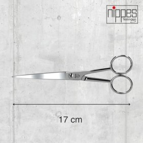 Nippes Solingen Ciseaux cheveux 1 pièce acier nickelé 17 cm