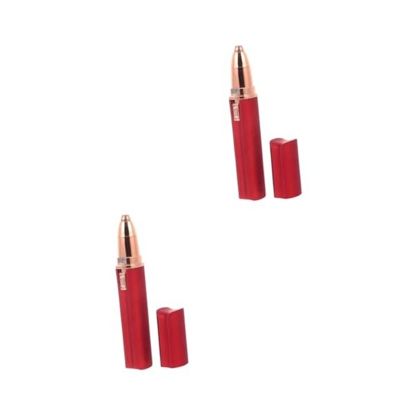 minkissy 3 Pièces Rasoir De Sourcils Électrique Machine À Sourcils Portable Rasoir Électrique Outil DÉpilation Outil De File