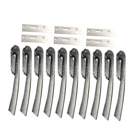 POPETPOP 3 Ensembles 10 Pièces Outils Rasoir À Sourcils Cisaillement Des Sourcils Mise En Forme Des Cheveux Rasoir À Sourcils