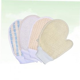 minkissy Gants De Gommage Corporel Type De Gant Serviettes De Bain Engourdies Par Plantes Brosse De Douche Type De Gant Prend