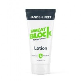 SweatBlock Lotion anti-transpirant pour les mains et les pieds,éprouvées pour réduire la transpiration excessive,réduirec Swe