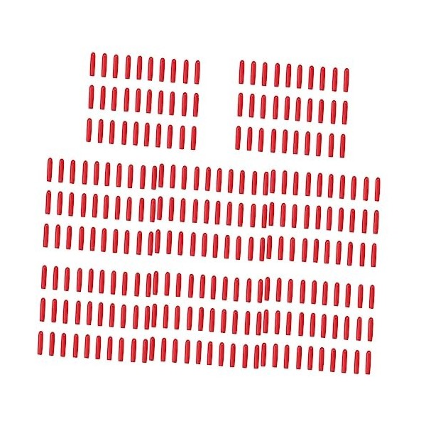 FRCOLOR 600 Pièces Pince À Épiler Pointe Pince À Cils Pince À Épiler En Silicone Couvre Manchon De Pince À Épiler Manchon Dro