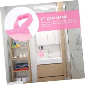 minkissy Lot de 8 paires de gants de bain, gants de nettoyage, gants exfoliants, gants de toilette, gants de bain, gants de d