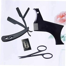 Beavorty 2 Ensembles Pcs Kit De Toilettage Pour Hommes Costumes Pour Hommes Pour Hommes Kit De Rasage Rasoir De Salon Modèle 