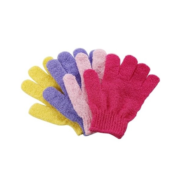 FOMIYES 36 Pièces Prendre Un Bain Frotter Les Mitaines De Boue Gants DÉlasticité Gants Exfoliants Massage Du Corps Cinq Doig