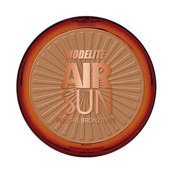 Poudre soleil maquillage, poudrier teint bronzé couleur soleil médium