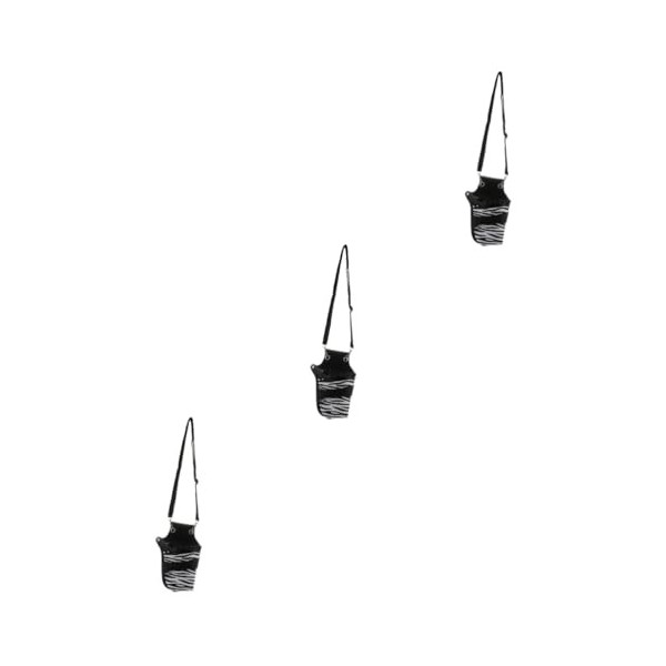 POPETPOP 2Pcs Cheveux Outil Ceinture Sac Ciseaux Pochette Pour Coiffeurs Taille Sac À Main Coiffure Outil Cas Peigne Cisaille