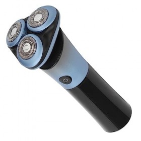 Tondeuse à Barbe Rotative pour Hommes, Verrouillage sécurisé, 3 Têtes Flottantes, Adaptée à la Courbe du Visage, pour Voyage