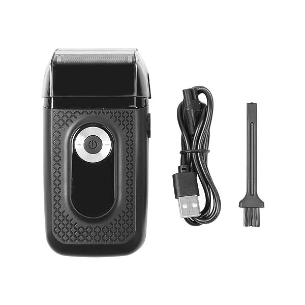 Tondeuse à Barbe électrique Pour Hommes, Tondeuse à Barbe Sans Fil, Double Tête, Tondeuse à Cheveux Rechargeable, écran LCD, 