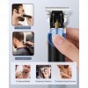 Tondeuse Cheveux con LCD Afficher,Pro Vintage T-blade Sans Fil USB Rechargeable Rasoir Electriques ,Cadeaux Homme Kit Tondeus