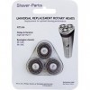 Shaver-Parts: suitable for Philips & Remington HQ8 HQ9 HQ177 Têtes de rasage pour rasoirs Philips/Norelco
