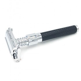Parker Safety Razor Parker 92R Ultra Poids lourd papillon ouvert Rasoir de Sécurité à Double Tranchant et 5 Lames à Double Tr