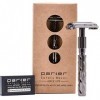 Parker Safety Razor Parker 22R - manche long double papillon ouvert bord Rasoir de sécurité et 5 lames haut de gamme