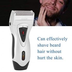 Rasoir électrique pour Hommes, Rasoirs de Précision Rechargeables sans Fil pour Hommes avec Tondeuse à Barbe Escamotable