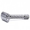 Parker Safety Razor Parker 87R papillon ouvert Rasoir de Sécurité à Double Tranchant et 5 Lames à Double Tranchant Parker Chr