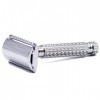 Parker Safety Razor Parker 94R "Hefty" Rasoir de sécurité à double tranchant et 5 lames à double tranchant