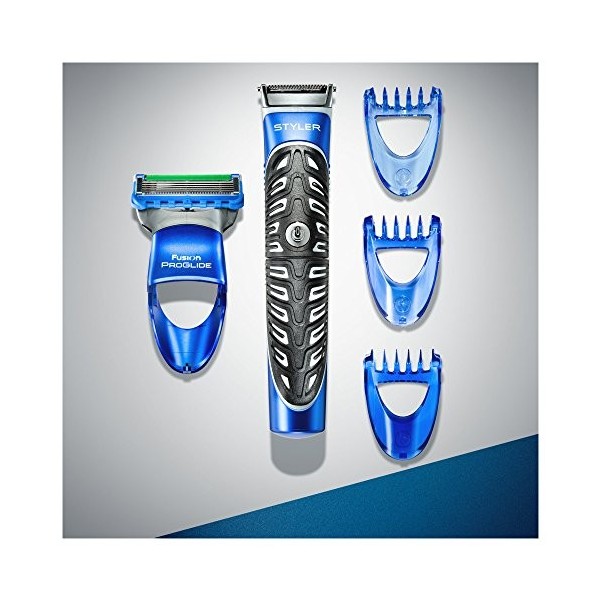 Ancienne version - Gillette Fusion ProGlide Styler - Tondeuse Multiusage 3 En 1 avec Rasoir + 2 Lames