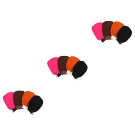 POPETPOP 12 Pièces Gant De Luffa Gants De Bain Pour Douche Gommage Corporel Pour Femme Mitaines Exfoliantes Coréennes Éponge 