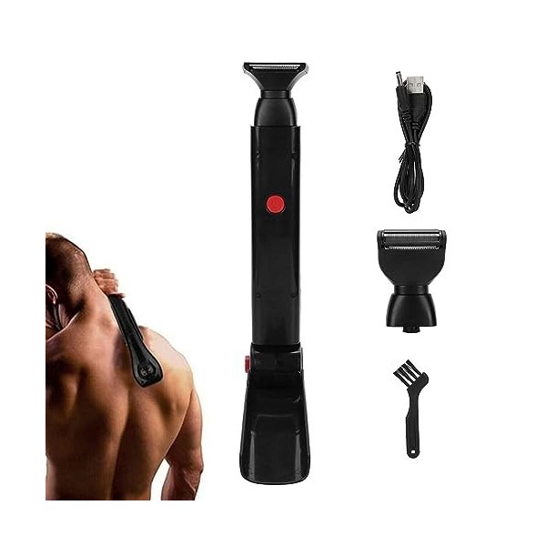 lovemetoo Toiletteur de Rasage du Corps, Tondeuse électrique pour Le Corps, Outil portatif Rechargeable dépilation de Jambe 