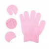 minkissy 40 Pièces Gants De Bain À Cinq Doigts Gants De Spa Exfoliants Pour Le Corps Gant De Bronzage Gants De Bain Exfoliant