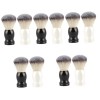Beavorty 6 Pièces Blaireau Manuel Décoratif Accessoires De Nettoyage Pour Hommes Blaireau De Barbier Brosse De Toilettage Bro
