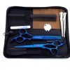 LBYB Ciseaux De Coiffure Set 6,0 Pouces Bleu De Sharp en Acier Inoxydable Kit Professionnel Barber Kits Cisaille Accueil Ut