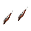 minkissy 2 Pièces Rasoir Pliant Pour Hommes Rasoirs Pour Hommes Rasoir Pliable Rasage Rasoir Support De Rasoir Moustache Raso
