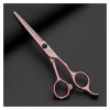 Ciseaux pour coupe de cheveux Ciseaux de coiffure de 6 pouces, ciseaux en or rose, ciseaux amincissants, ciseaux de coiffure 