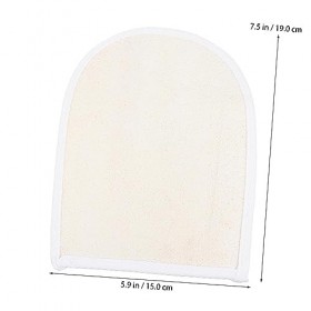 6 Pièces Gants De Serviette De Bain Gants DÉpurateur De Bain Pour Le Nettoyage Éponge De Bain Mitaine De Coton Exfoliante So