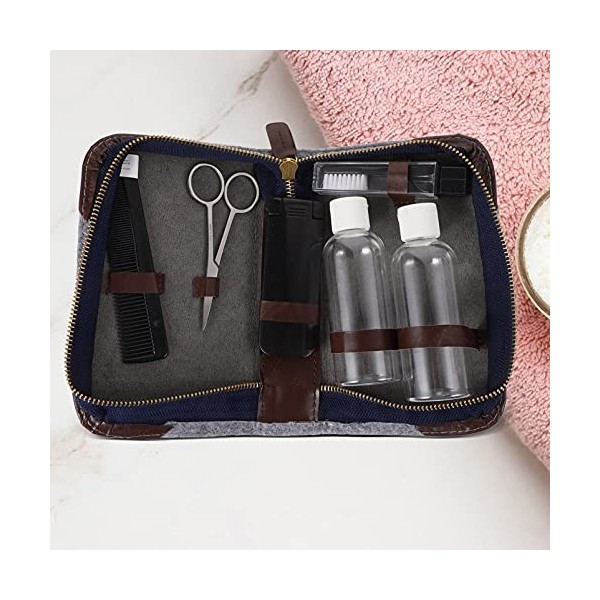 FOMIYES 2 Ensembles Ensemble DOutils DAllaitement Costumes Pour Hommes Kit De Cosmétologie Outils De Nettoyage Kit De Rasag