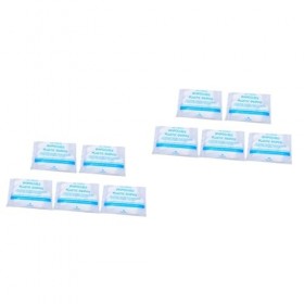 minkissy 10 Paquets De Gants Jetables Gants Transparents Gants De Sécurité Gants De Salon De Coiffure Gants Multifonctions Ga