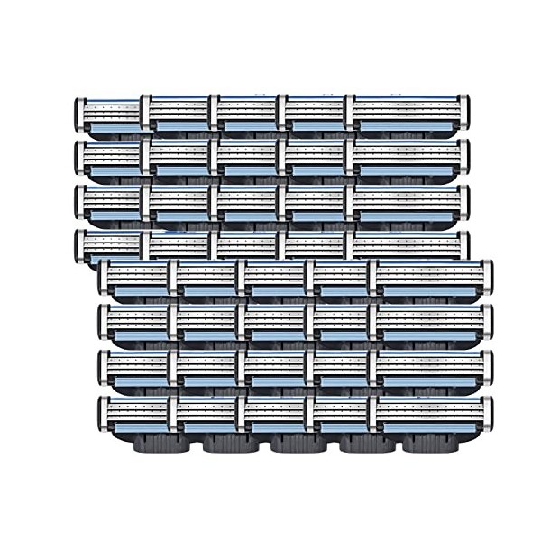 Remplacement de lame de rasage pour homme pour mach3, remplacement de lame de rasage pour lame de rasage manuelle, rasoir à l
