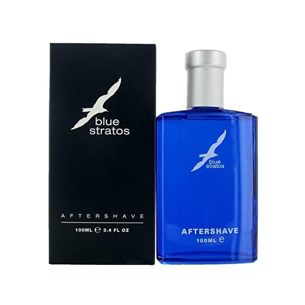 Blue Stratos Lot de 2 après-rasage 100 ml