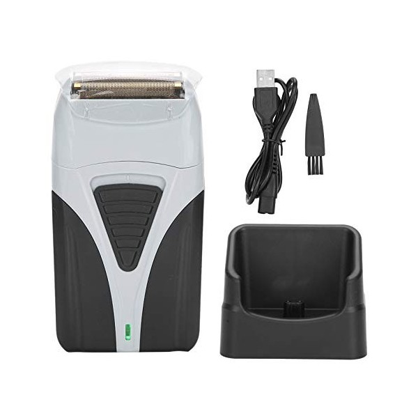 Rasoir électrique Professionnel, Tondeuse à Barbe, Tondeuse pour Homme Rasoir Portable pour Homme