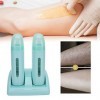 Kit DÉpilation De Machine À Cirer, Chauffe-Cire Double Professionnel 220V, Kit Epilation Cire Pour Épilation Électrolyse Ue 