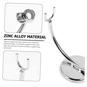 POPETPOP 2 Pièces Porte-Brosse En Acier Inoxydable Blaireau Porte-Brosse Support De Blaireaux Support De Blaireau