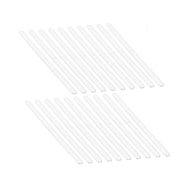 POPETPOP 600 Pièces Bandes De Pont De Nez En Aluminium Pince Nasale Clips De Pont Plat De Nez Réglables Pince De Pont De Nez 