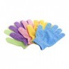 POPETPOP 20 Paires De Gants De Douche Douche Luffa Éponge Pouf Gant Exfoliant Pour La Peau Gants Exfoliants Gants De Gommage 