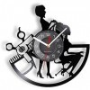 LXURY horloges de Cuisine Mur Cheveux Salon de beauté Coiffeur Horloge Murale Ciseaux Coiffure équipement Professionnel Femme