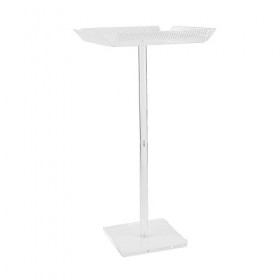 Support Dextension de Cheveux en Acrylique à Quatre Côtés, Matériau Durable pour un Entretien et une Installation Faciles, G