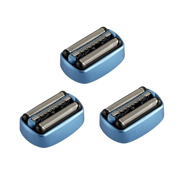 LIGPUS 3X Feuille de Rasoir de Rechange et Tête de Coupe pour Rasoirs 40B CT2S/CT2Cc/CT3Cc/CT4S/CT4Cc/CT5Cc/CT6Cc Lame de Têt