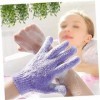 minkissy 36 Pièces Bain Adulte À Cinq Doigts Gommage Bain Gants De Bain Gommage Serviette De Bain Bain Exfoliant Bain Gants D